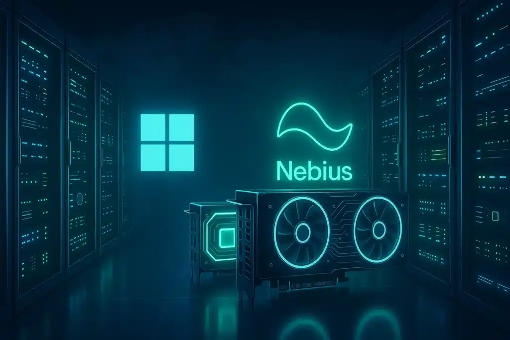 Nebius y Microsoft