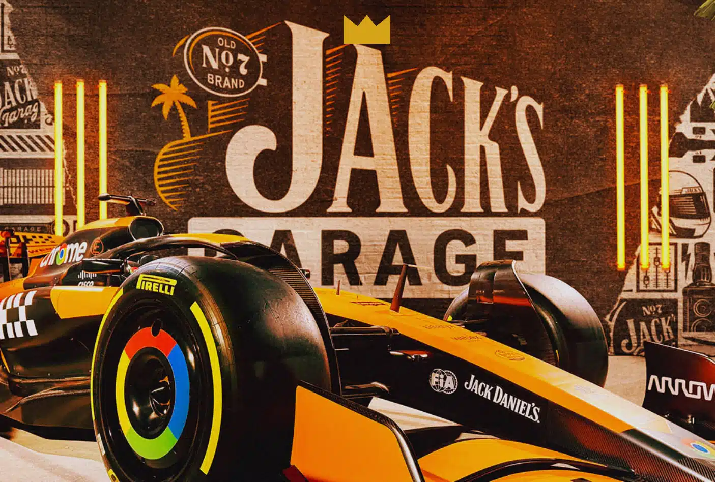 McLaren F1 y Jack Daniel's